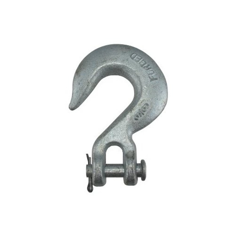 3/8" Zinc Plated Forged High Test Clevis Slip Hook