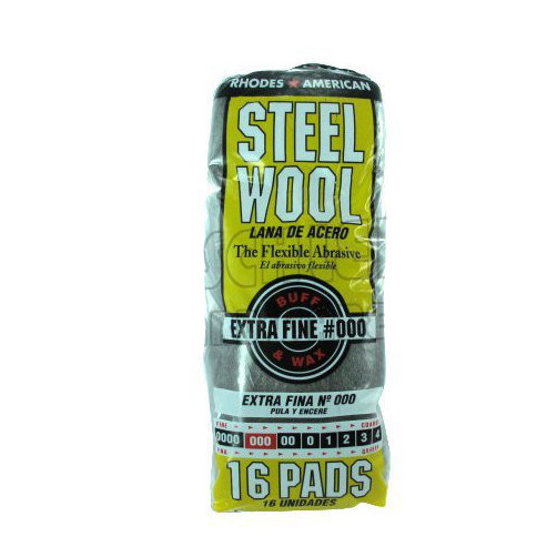 # 000 Sleeve Super Fine Steel Wool Pads