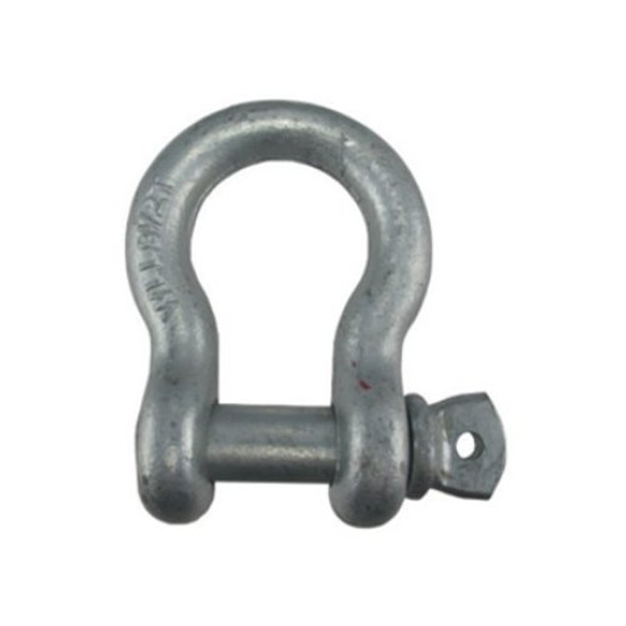 3/4" Hot Dipped Galvanized Forged Shackle (4-3/4 Ton Capacity)