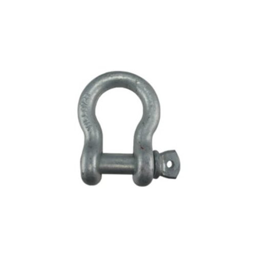 5/16" Hot Dipped Galvanized Forged Shackle (3/4 Ton Capacity)