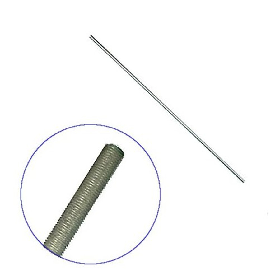 7/16"-20 X 3' S.A.E. Zinc Plated Threaded Rod - (Available For Local Pick Up Only)