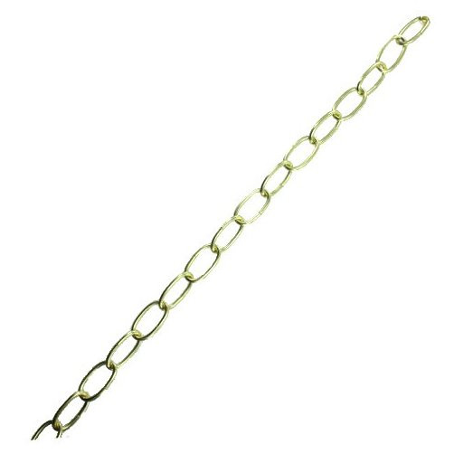 Bright Brass Decorator Chain (Per ft.)