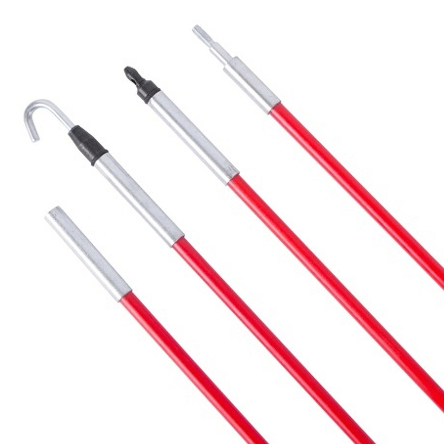 12' Wire Fishing Pole (Pack of 4)