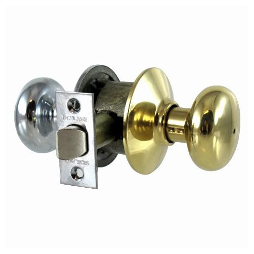 Two Tone Bathroom Lockset