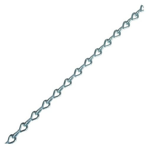 # 14 Zinc Plated Single Jack Chain (Per ft.)
