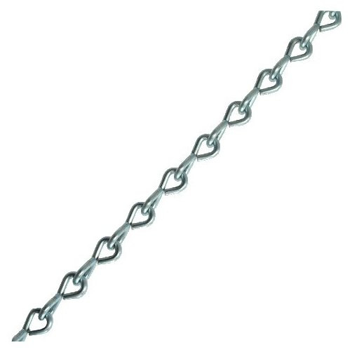 # 12 Zinc Plated Single Jack Chain (Per ft.)