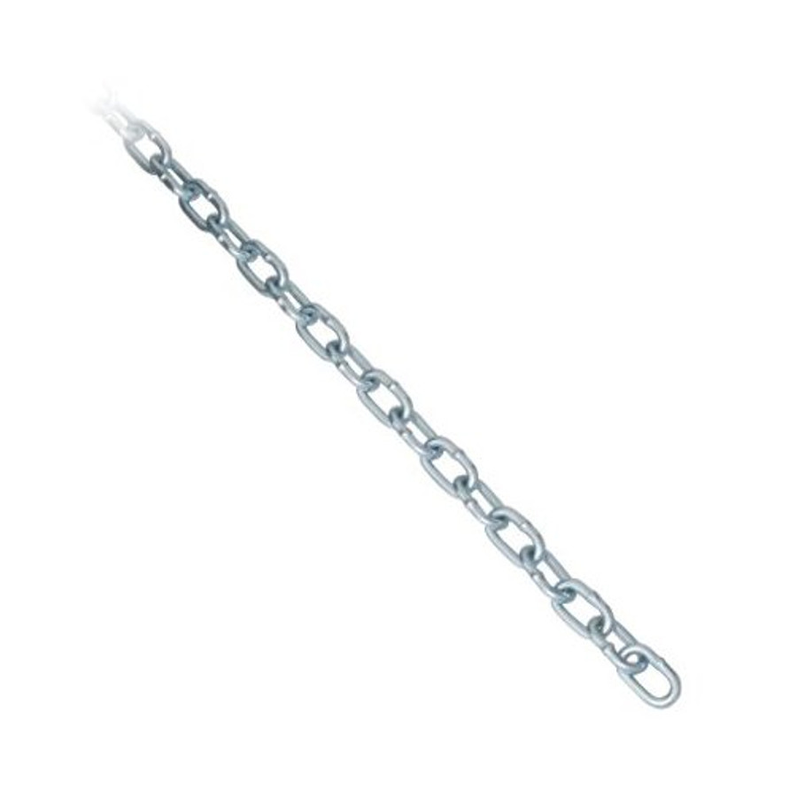 #4 Zinc Plated Straight Link Coil Chain (Per ft.)