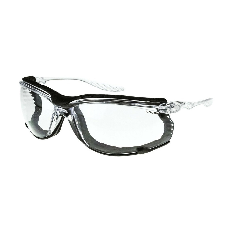 Foam Gasketed Clear Lens Glasses