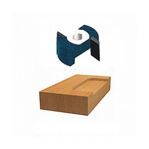 1" X 1/2" Carbide Tipped Lock Mortising Bit (1/4"-28 Thread)