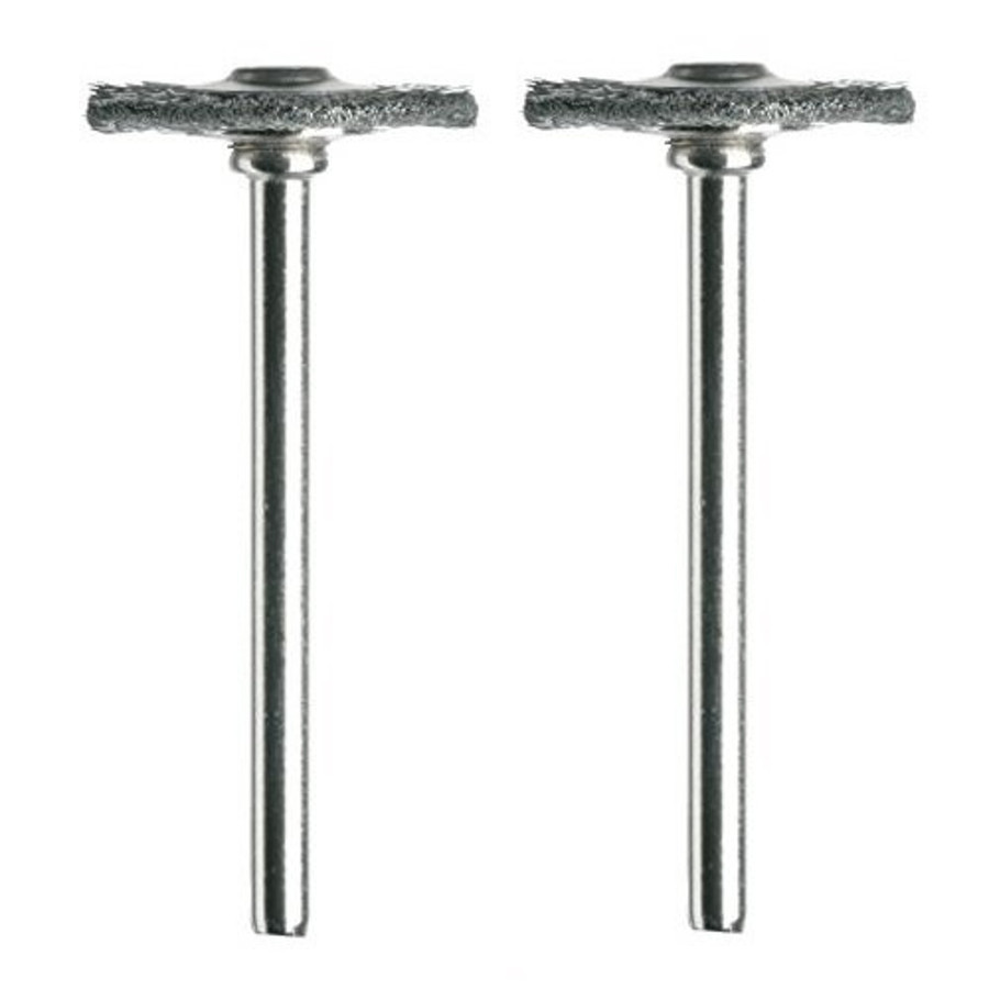 3/4" Flat Carbon Brushed Steel (2 Pieces)