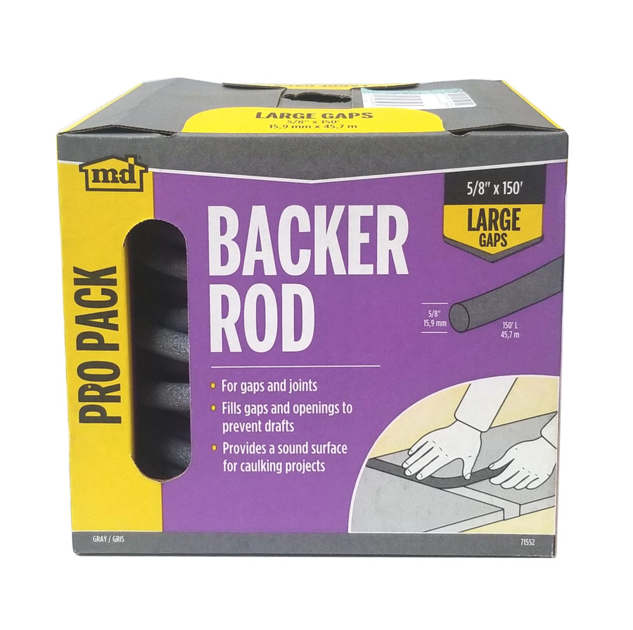 5/8" X 150' Foam Backer Rod