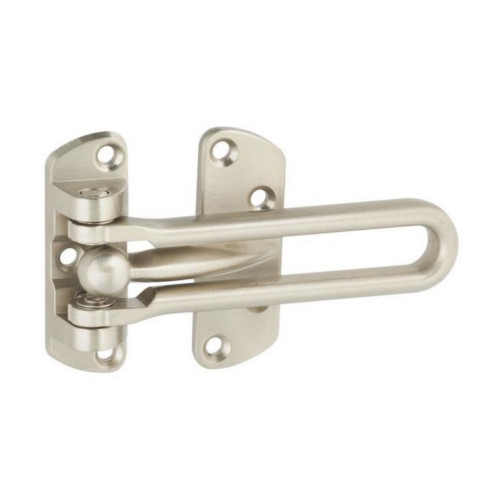 Satin Nickel Door Security Guard