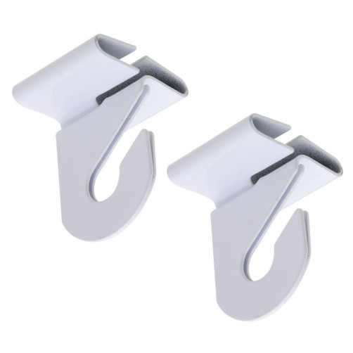 White Suspended Ceiling Hooks (Pack of 2)