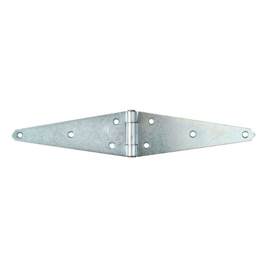 8" Zinc Plated Heavy Duty Strap Hinge