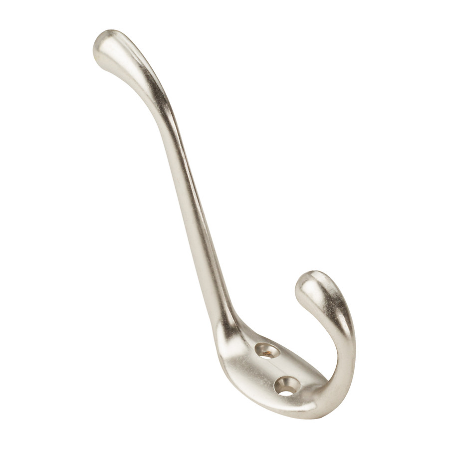 Satin Nickel Garment Hook