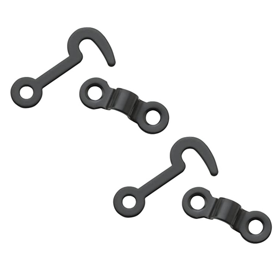 Oil Rubbed Bronze Hook Staples (Pack of 2)