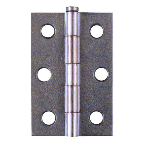 2-1/2" Zinc Plated Removable Pin Narrow Hinges (Pack of 2)