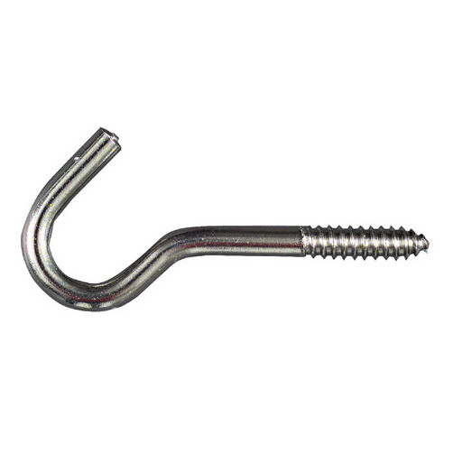 3/8" X 4-7/8" Stainless Steel Screw Hook