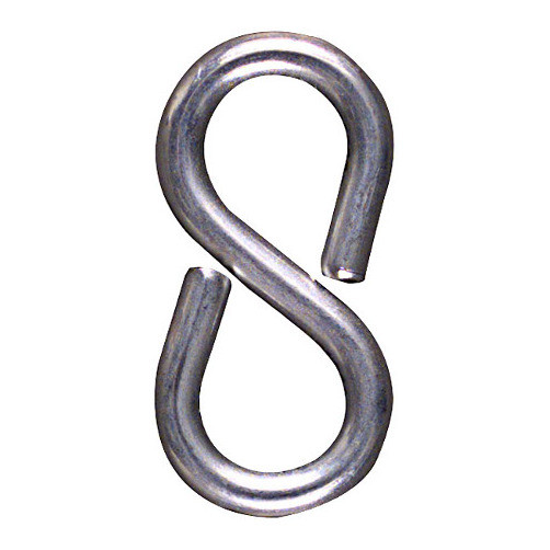 1-1/4" Zinc Plated Closed "S" Hooks (Pack of 5)