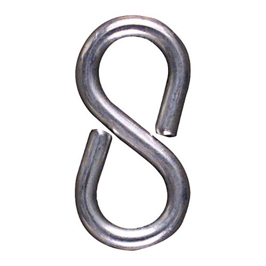 1-1/4" Zinc Plated Closed "S" Hooks (Pack of 5)