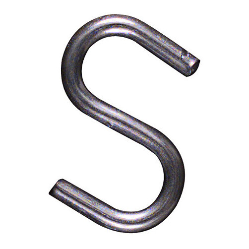 3/4" Zinc Plated Heavy Duty Open "S" Hooks (Pack of 8)