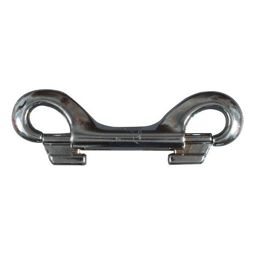 3-7/16" Nickel Plated Double Bolt Snap