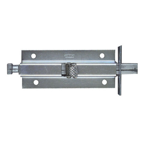 6" Zinc Plated Foot Bolt