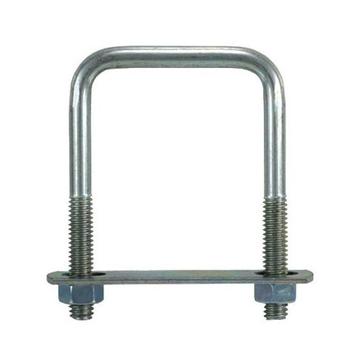 3/8" X 4" X 3" Zinc Plated Square U-Bolt (# 673)