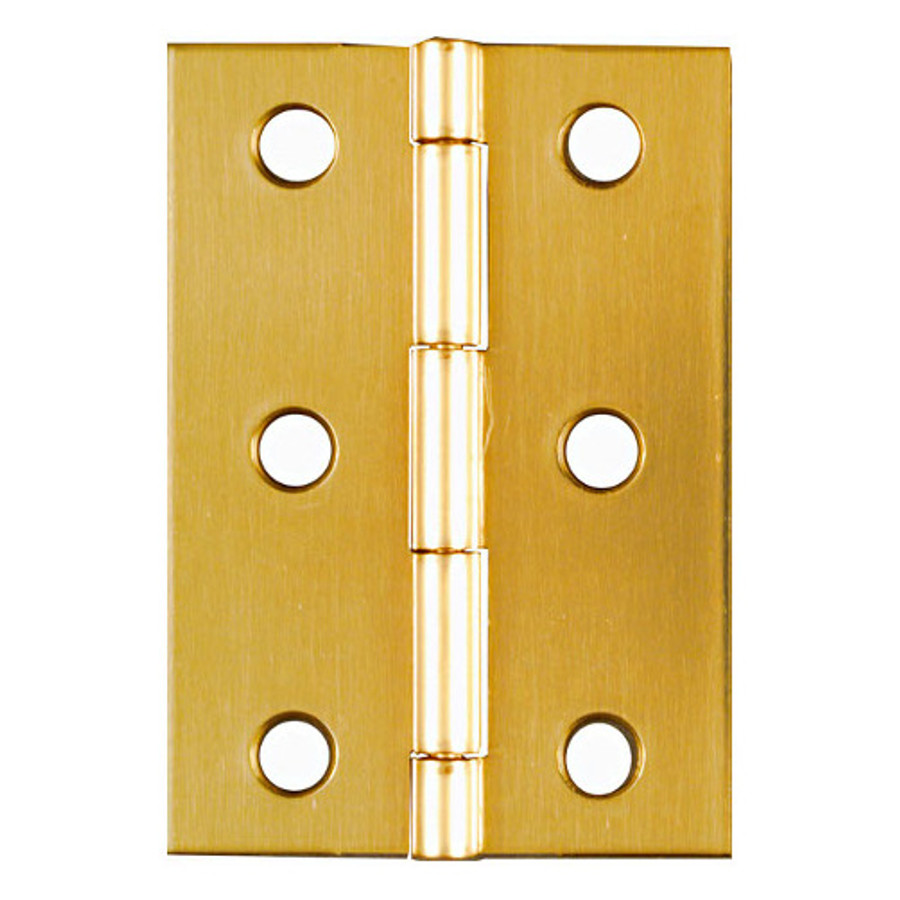 2-1/2"X 1-3/4" Solid Brass Broad Hinges (Pack of 2)