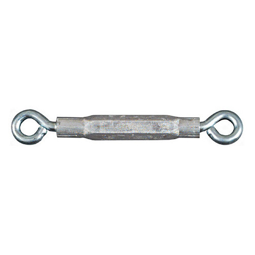 7/32" X 6-1/2" Zinc Plated Eye/Eye Turnbuckle