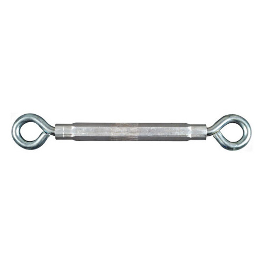 1/2" X 17" Zinc Plated Eye/Eye Turnbuckle