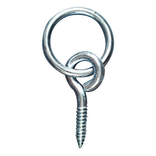 3/8" X 3-1/2" Screw Eye w/ Ring