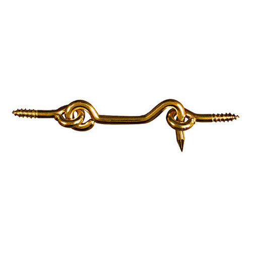 2" Solid Brass Hook & Eye