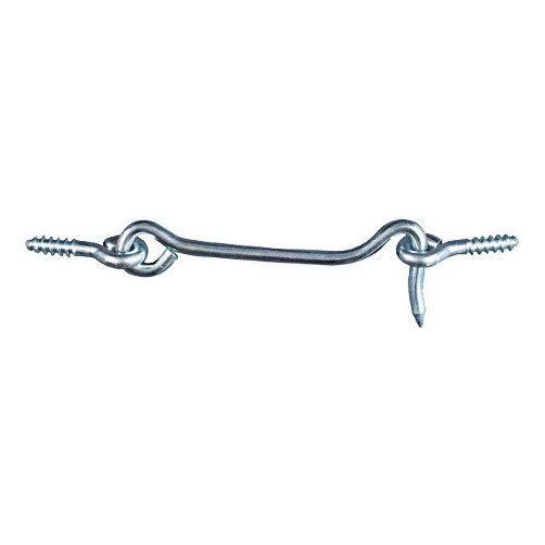 4" Zinc Plated Hook & Eye