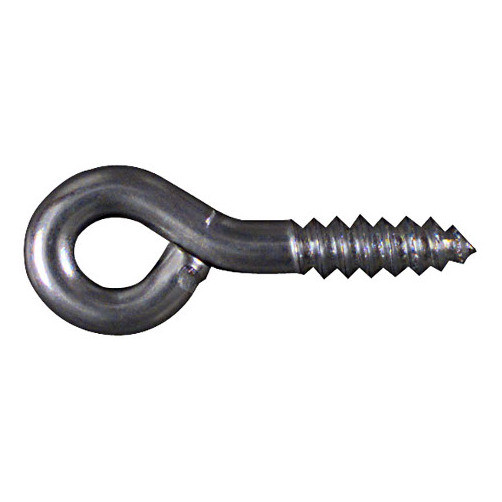 7/16" X 5-1/4" Zinc Plated Lag Screw Eye