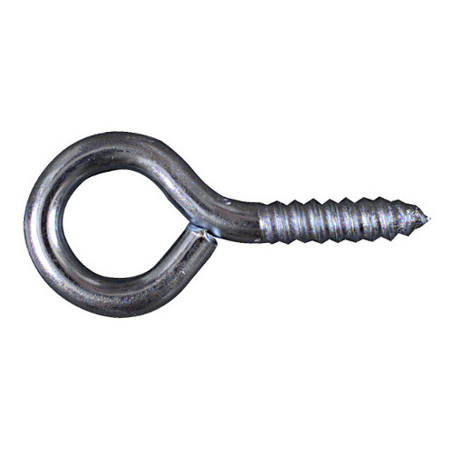 1-5/8" Zinc Plated Screw Eyes (Pack of 6)