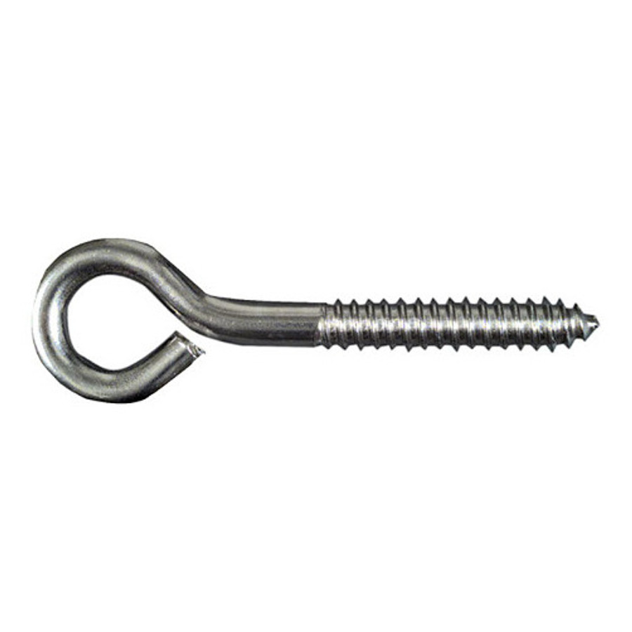 1/4" X 5" Stainless Steel Lag Screw Eye