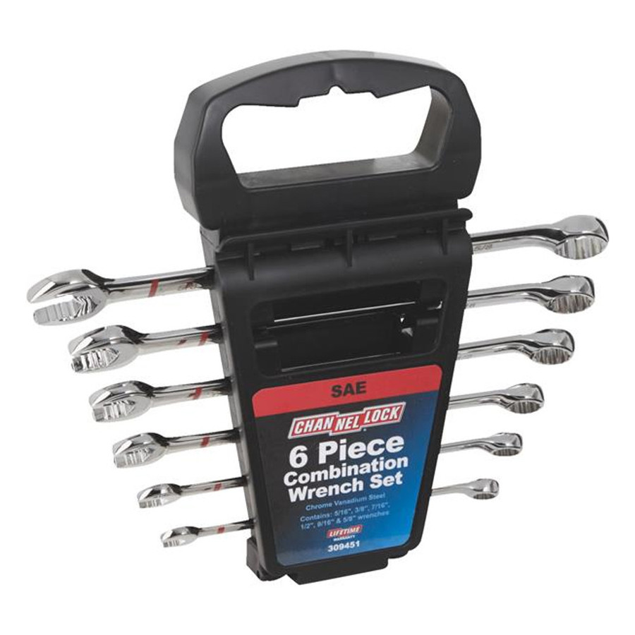 SAE Combo Wrench Set (6 Pieces)