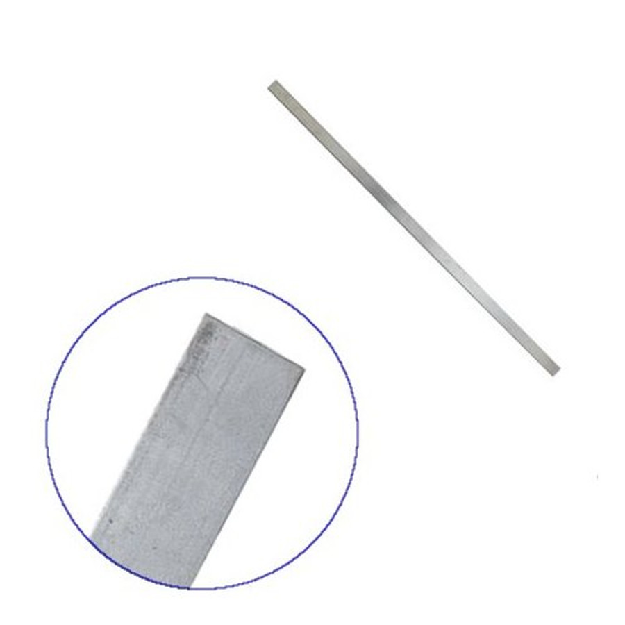 1-1/4" X 1/8" X 3' Galvanized Solid Flat Iron