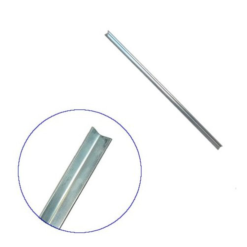 3/4" X 1/8" X 3' Galvanized Solid Angle Iron