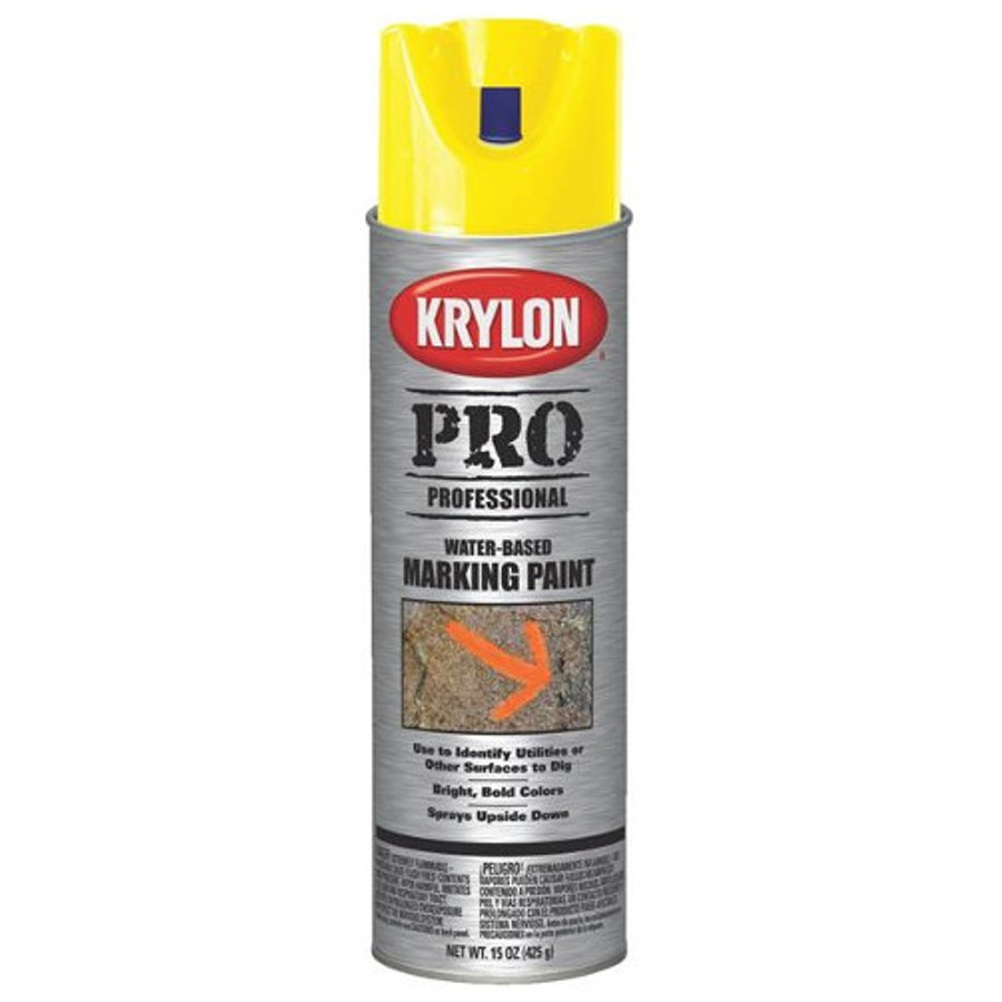 15 oz. APWA Utility Yellow Inverted Marking Safety Paint
