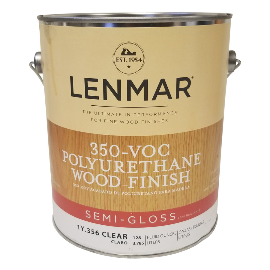 Gallon Clear Semi-Gloss Polyurethane Wood Finish - (Available For Local Pick Up Only)