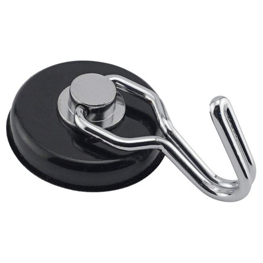 Neodymium Rotating and Swinging Magnetic Hook (65 Lb. Capacity)