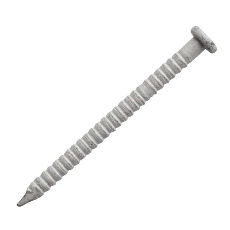 1" White Ring Shank Panel Board Nails (6 oz. Pack)