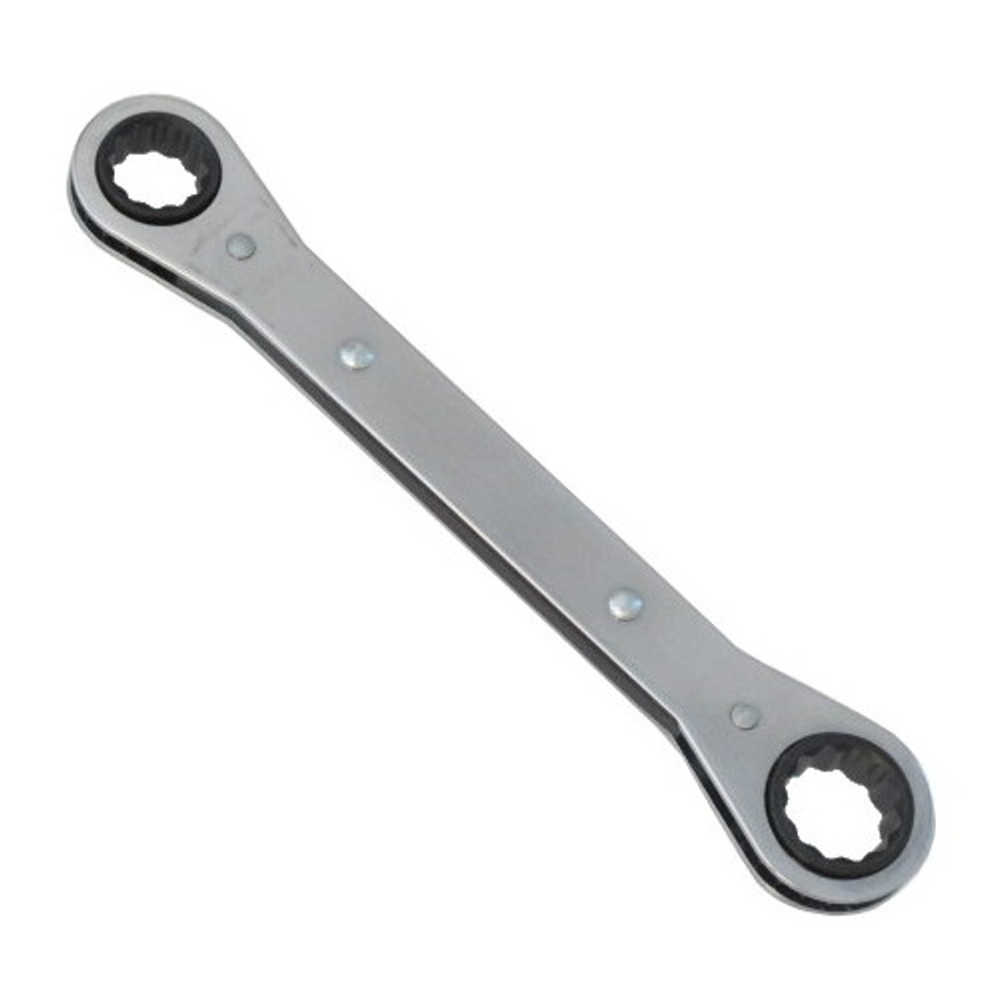 5/8" And 3/4" Double Head Ratcheting Box Wrench - 12 Point