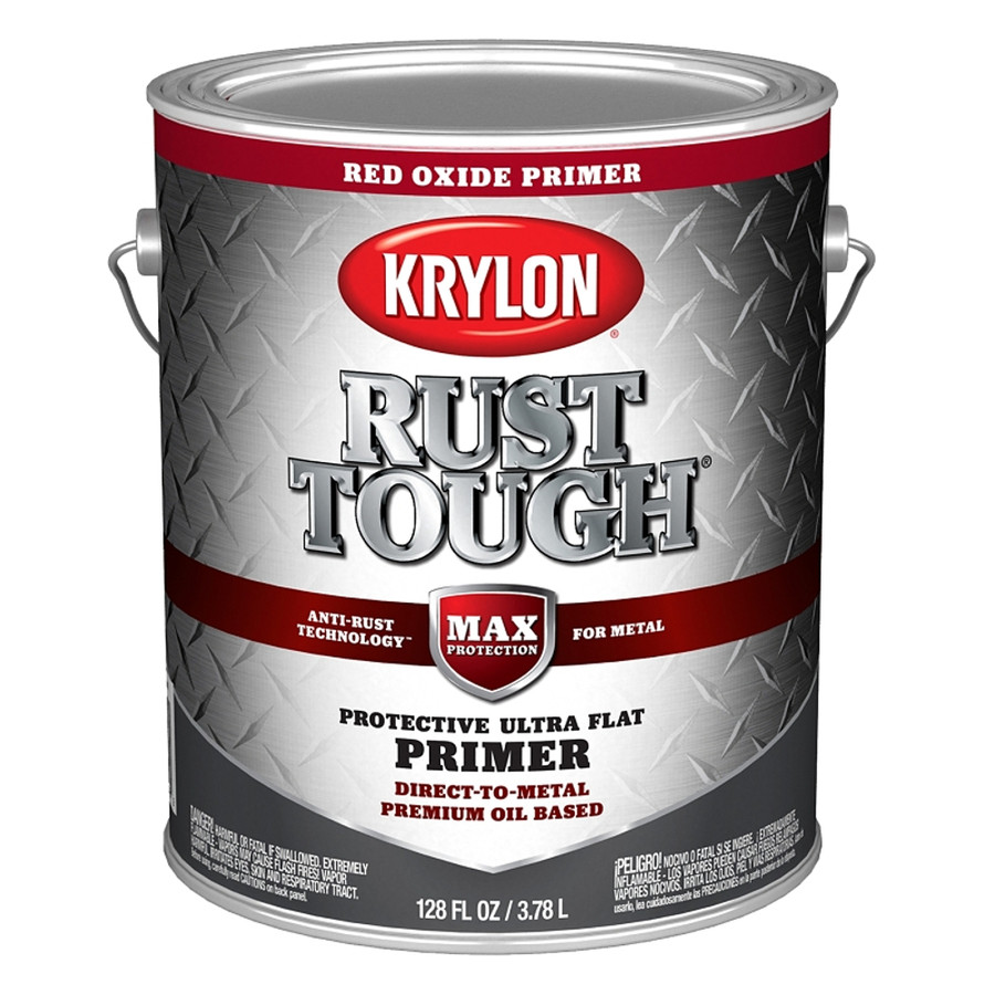 Gallon Red Oxide Direct-To-Metal Premium Oil Based Ultra Flat Primer