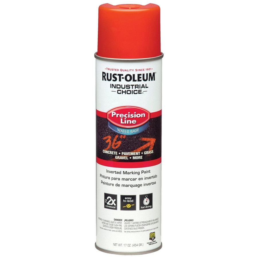 17 oz. Red Inverted Marking Paint