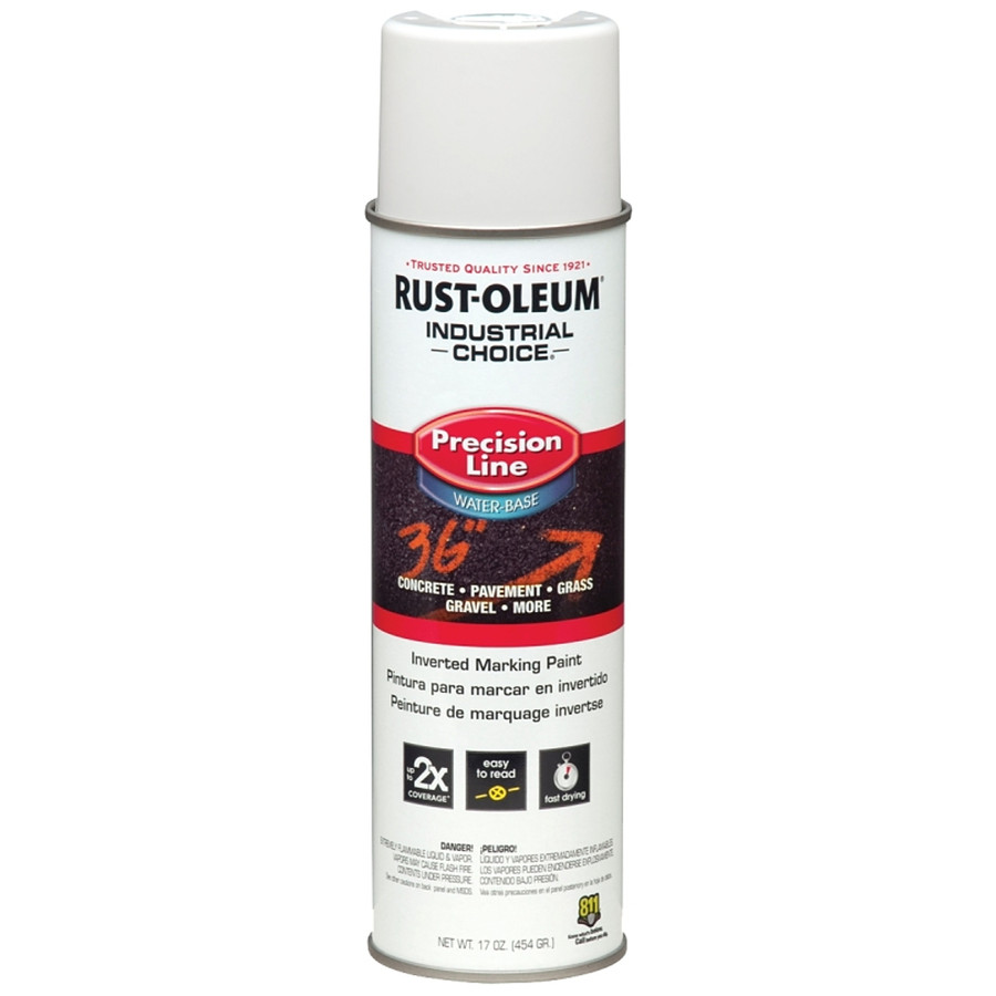 17 oz. White Inverted Marking Paint