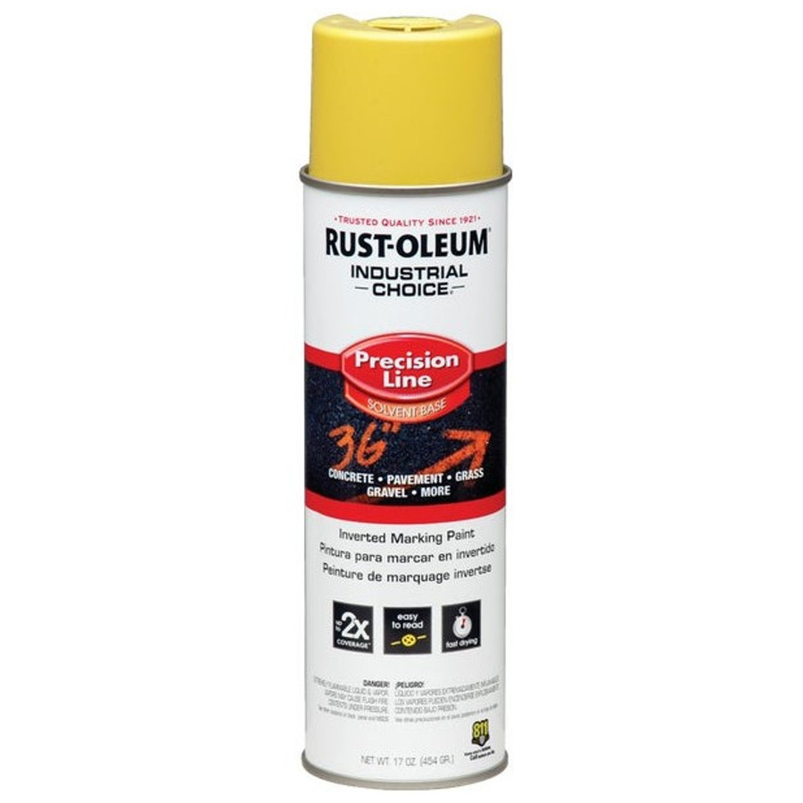17 oz. Hi-Viz Yellow Inverted Marking Paint