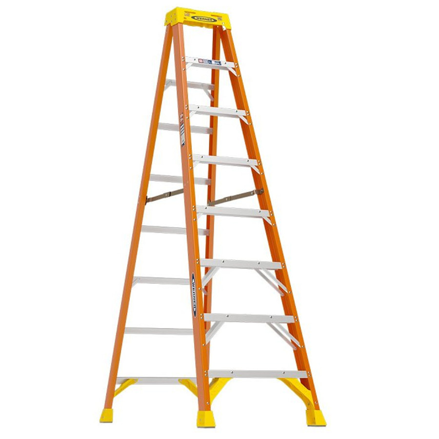 8' Fiberglass Step Ladder (Type 1A - 300 lb. Test)